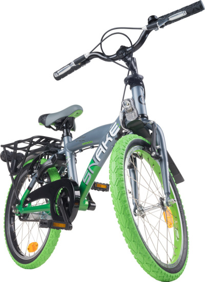 SNAKE 18 INCH GRIJS/APPELGROEN-MAT